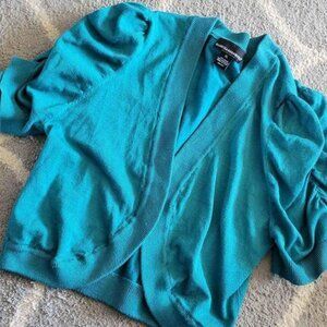 Womens size XL Short sleeve bolero cardigan.
